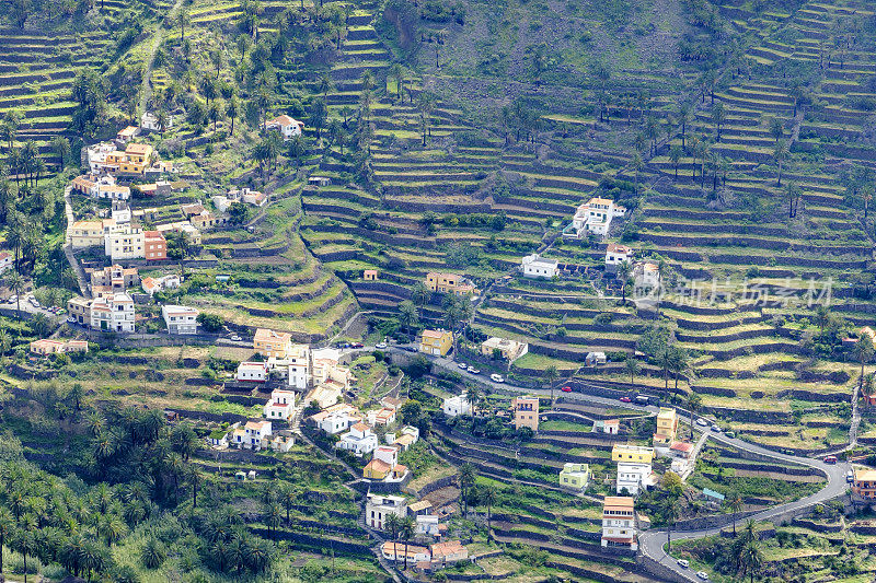 拉戈梅拉，加那利群岛(E)-Valle Gran Rey